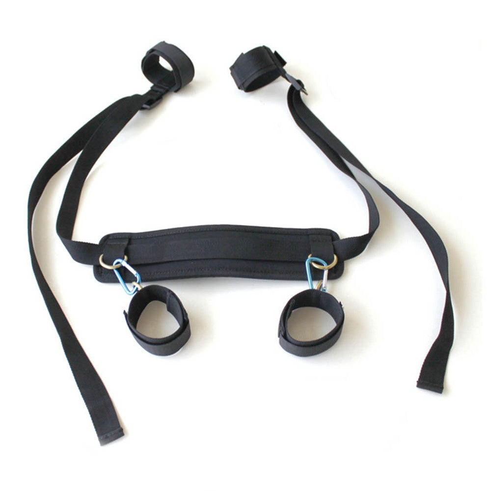 Adult Sex Games Accessories Bed Bondage Restraints Neck Hand Ankle Cuff Straps