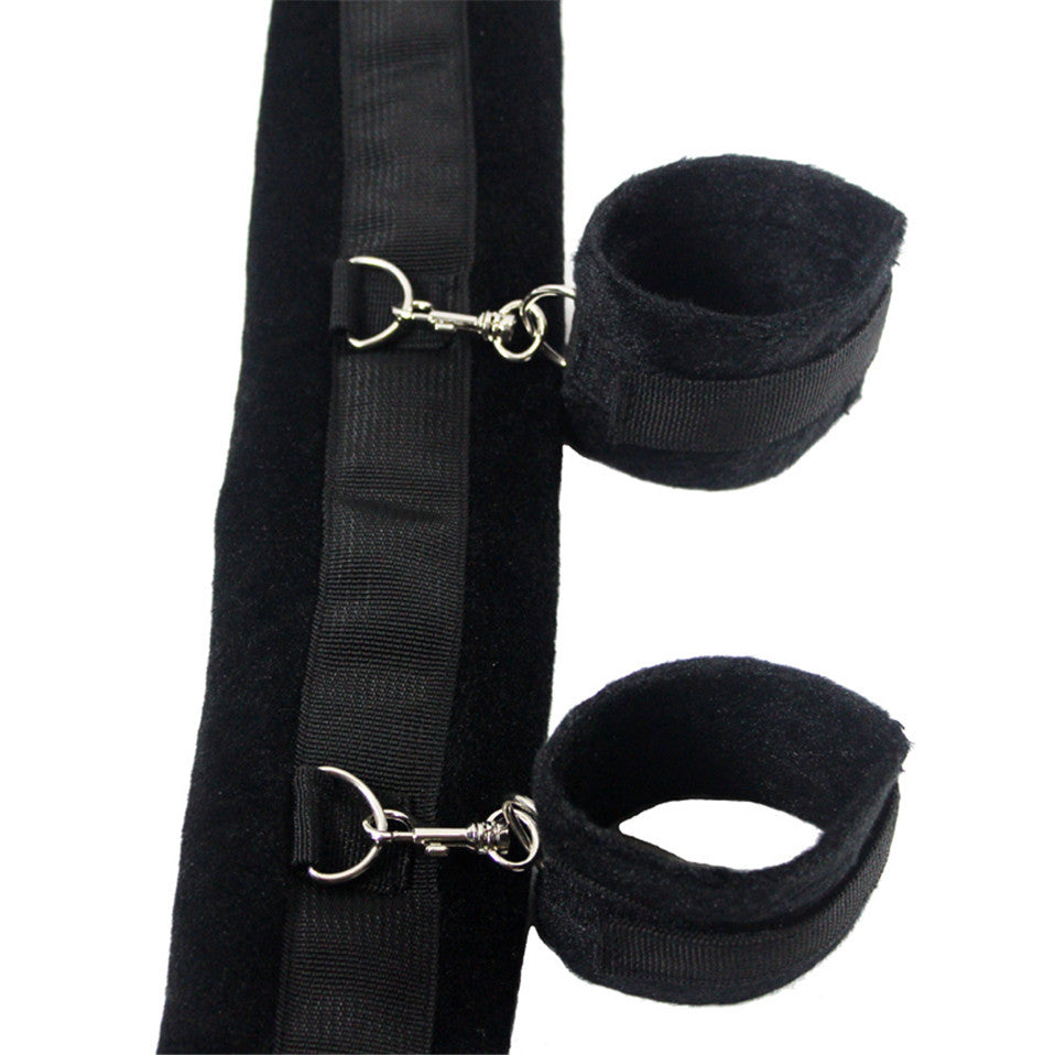 Adult Sex Games Accessories Bed Bondage Restraints Neck Hand Ankle Cuff Straps