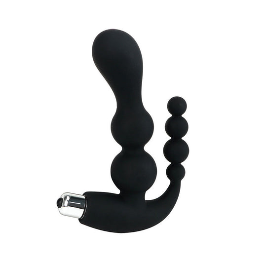 Silicone anal plug couple masturbator