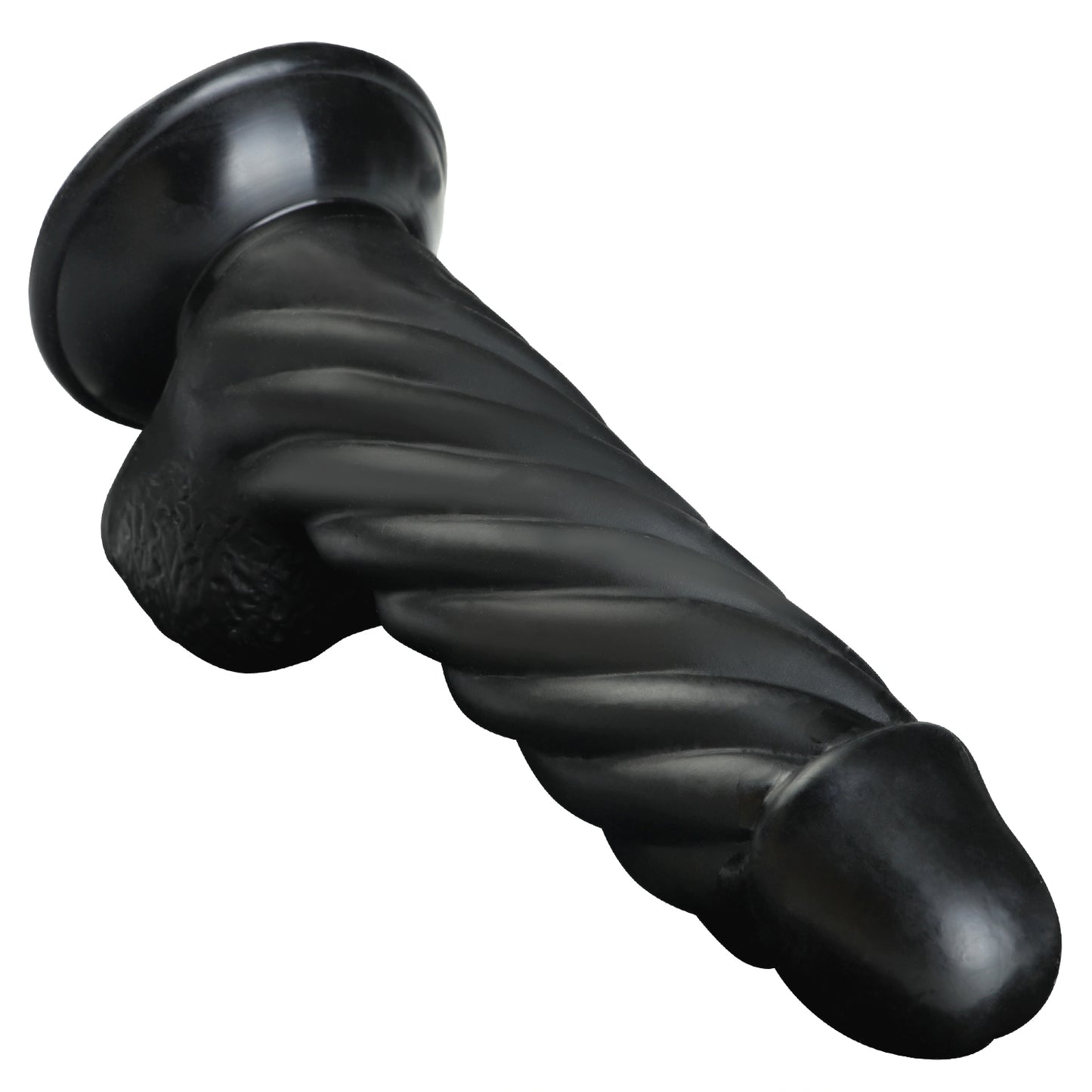 8 inch fat boy black dildo