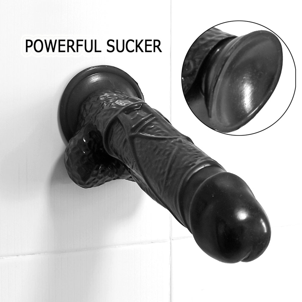 Black realistic 11 Inch dildo