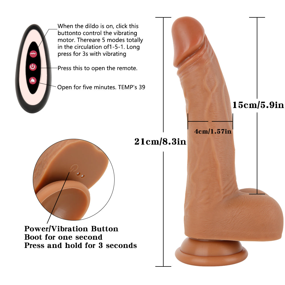 Charging, Automatic Sucking and Swinging Dildo