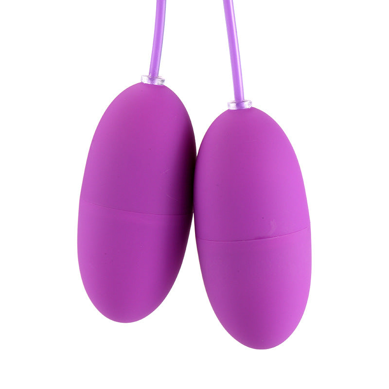 Double vibration In-line rechargeable toy