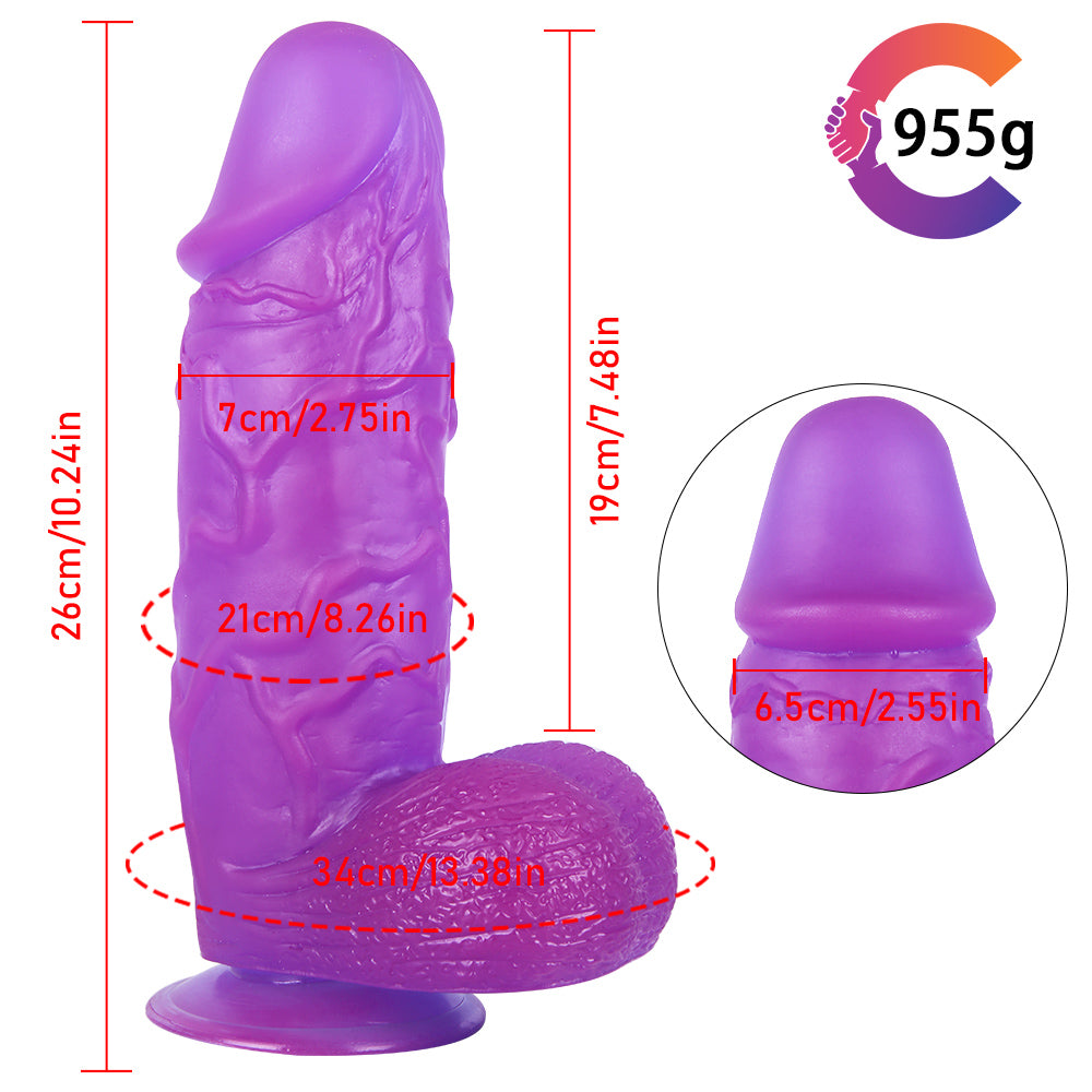 10 Inch Thick Dildo