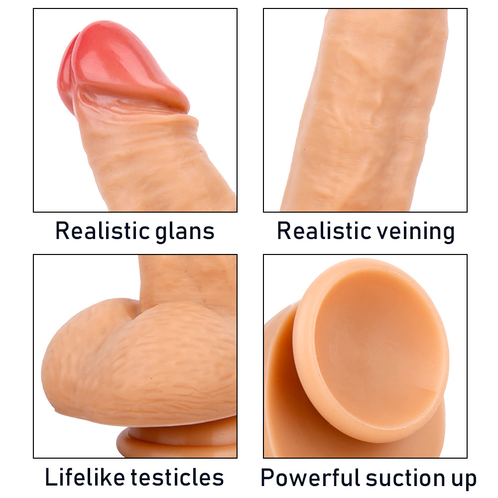 7 inch liquid silicone dildo