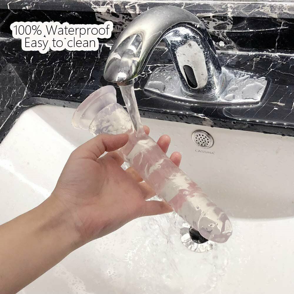 Clear 7 Inch Small dildo