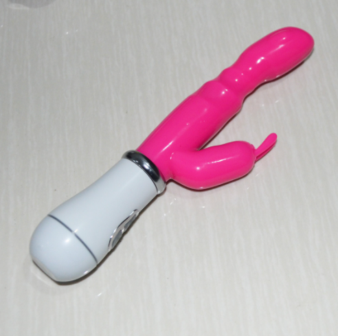 Dual shock G-spot rabbit vibrator