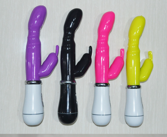Dual shock G-spot rabbit vibrator