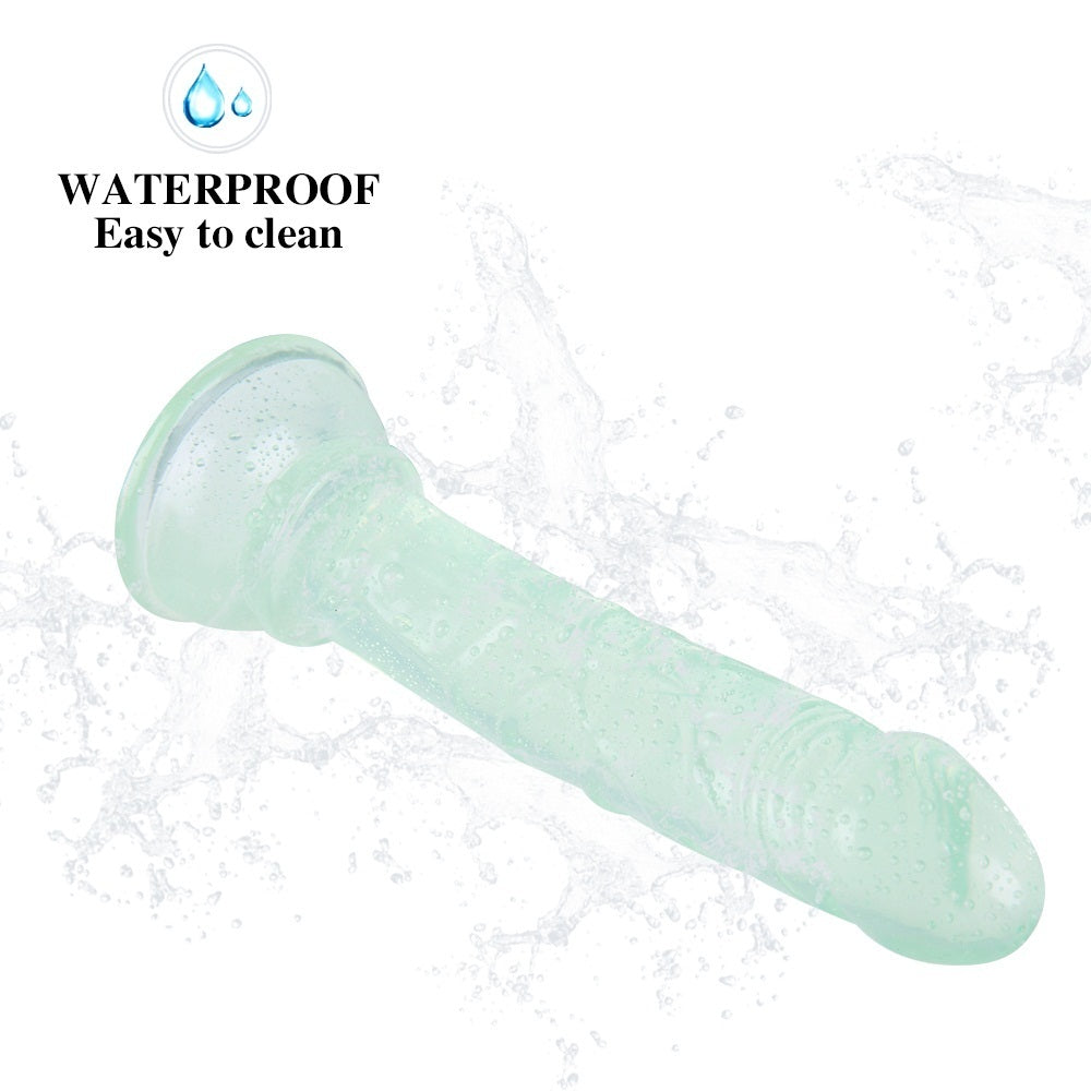 Realistic Adult Dildo Beginners Handsfree Dildo for Women Pleasure Soft Small 6 inch didlo with Suction Cup Massage Wand Sex toys for beginner