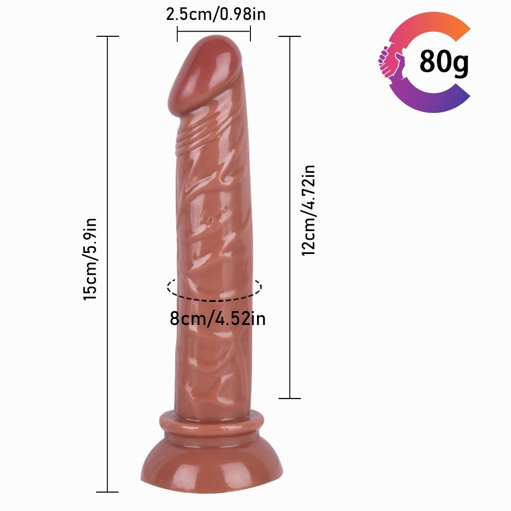 Realistic Adult Dildo Beginners Handsfree Dildo for Women Pleasure Soft Small 6 inch didlo with Suction Cup Massage Wand Sex toys for beginner