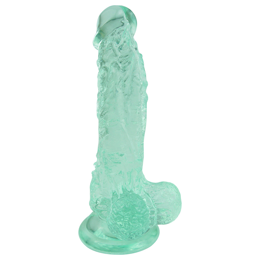 7 Inch Bendable Real-Feel Dildo With Balls