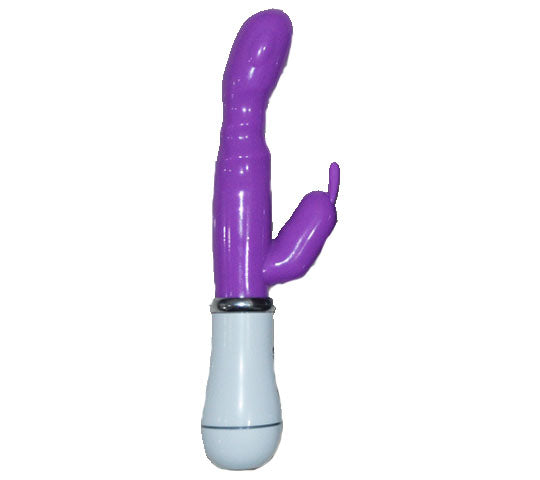 Dual shock G-spot rabbit vibrator