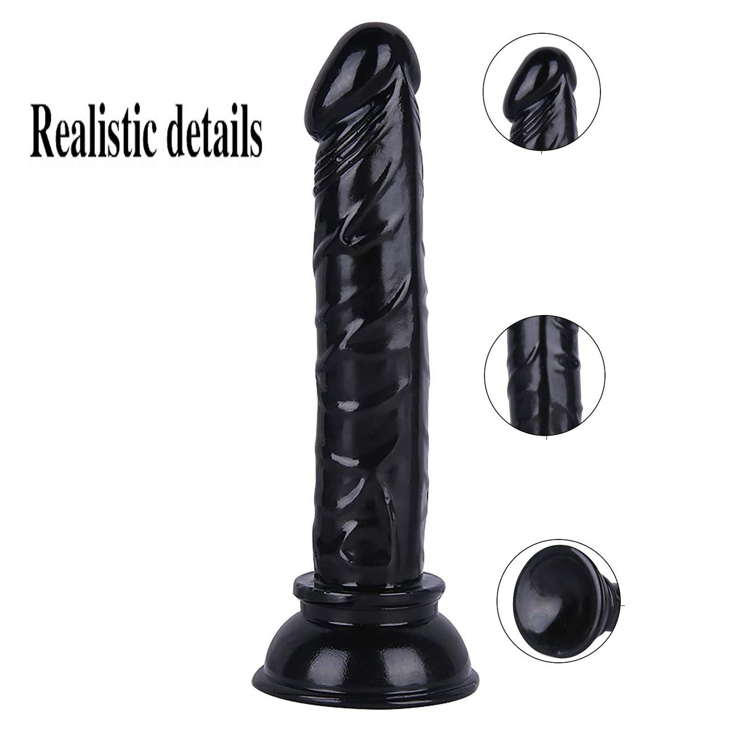 Realistic Adult Dildo Beginners Handsfree Dildo for Women Pleasure Soft Small 6 inch didlo with Suction Cup Massage Wand Sex toys for beginner