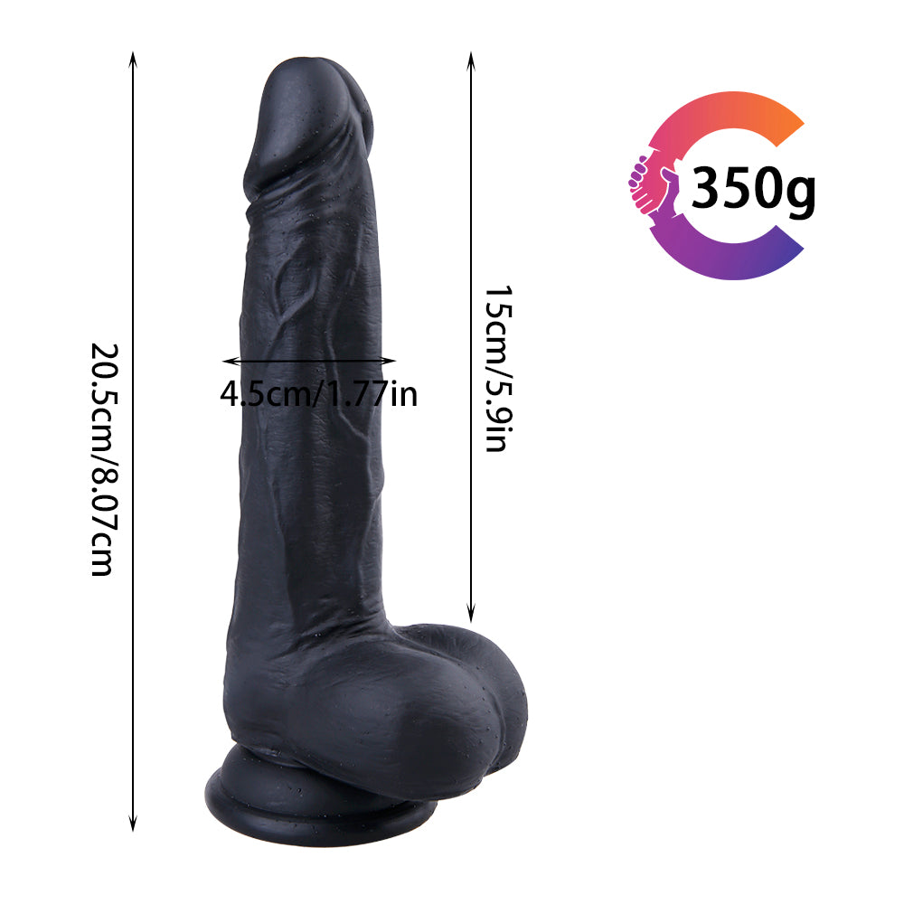 Suction Cup Dildo 8 Inch