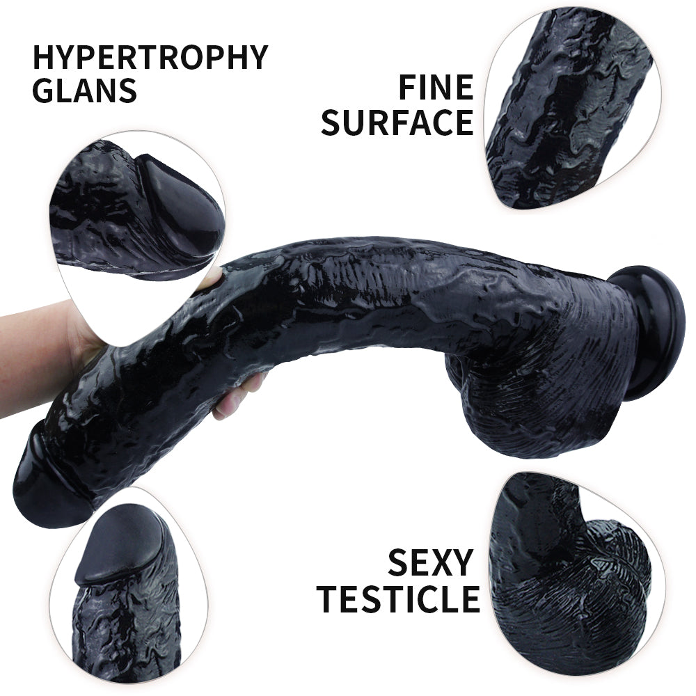 Extra-Long 16 Inch Suction Cup Dildo