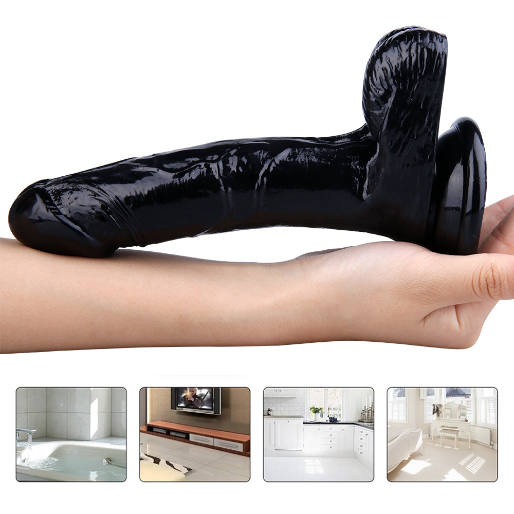 Small 7 Inch black dildo