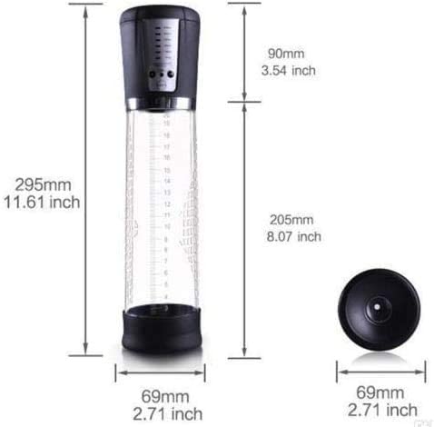 Penispumps for Men Enlargement 8 Inches, Male Masturbator with Penile Rings Vacuum Pump,Dick Sucking Massager,Increase Penis Size Growth Device