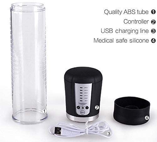 Penispumps for Men Enlargement 8 Inches, Male Masturbator with Penile Rings Vacuum Pump,Dick Sucking Massager,Increase Penis Size Growth Device