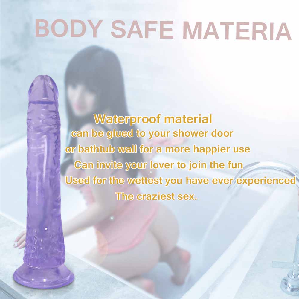 Dildo for Women Pleasure 8 inches Beginner Thrusting Sexy with Suction Cup Flexible Waterproof Realistic Adult Toys Personal Massager Tool