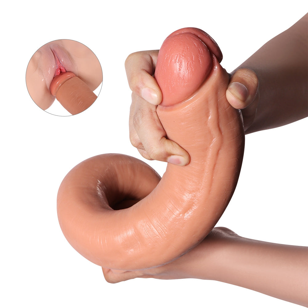 Extra Long 15 Inch Realistic G-Spot Dildo