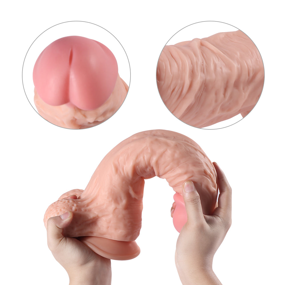 Extra-Long & Thick 12 Inch Realistic Dildo