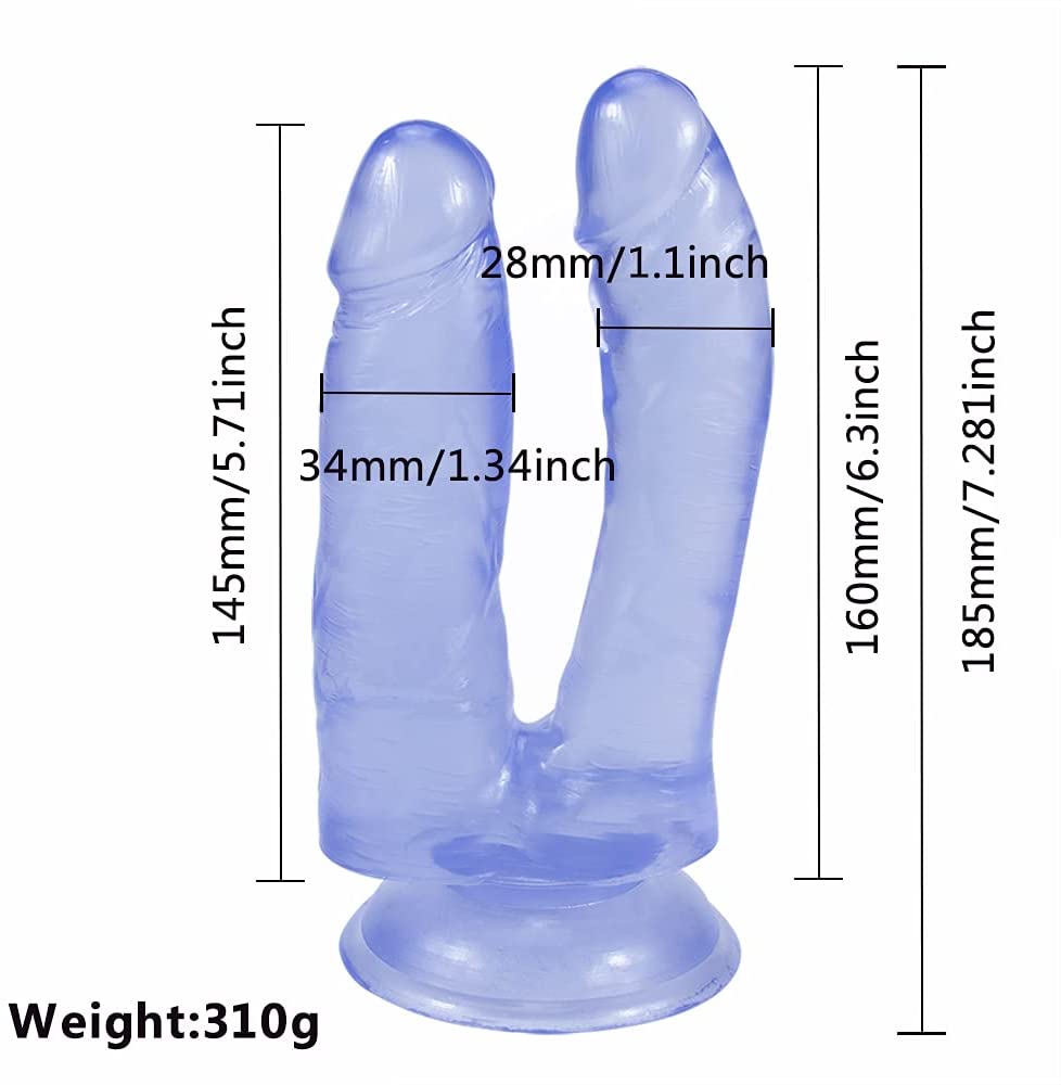 Cock 7 Inch Dildo in Blue