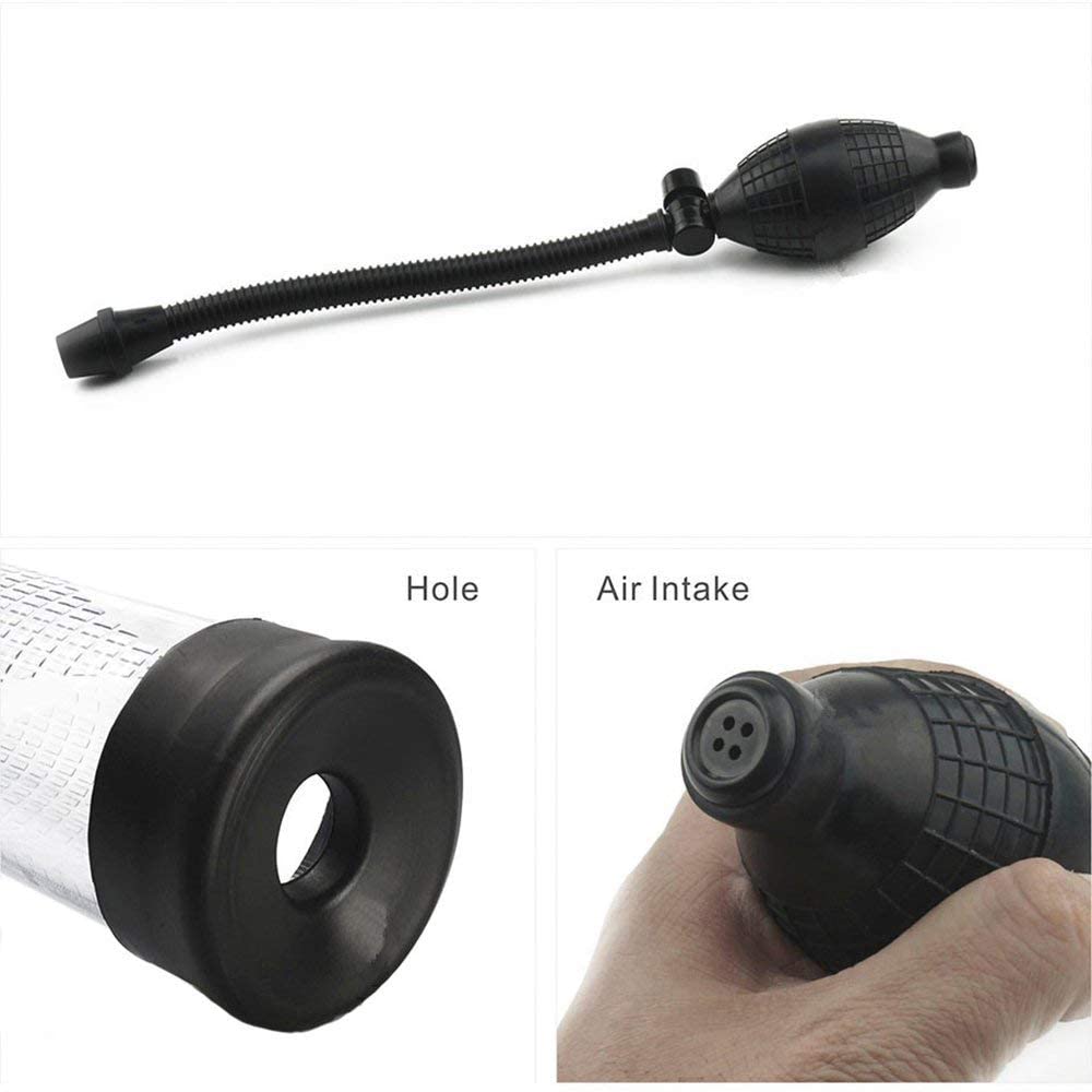Super Power Penile Pump for Men Tight Design Penis Enlarger Extender Pump Beginner Penis Growth Device Extender Tainer,Effectively Improve Erectile Dysfunction
