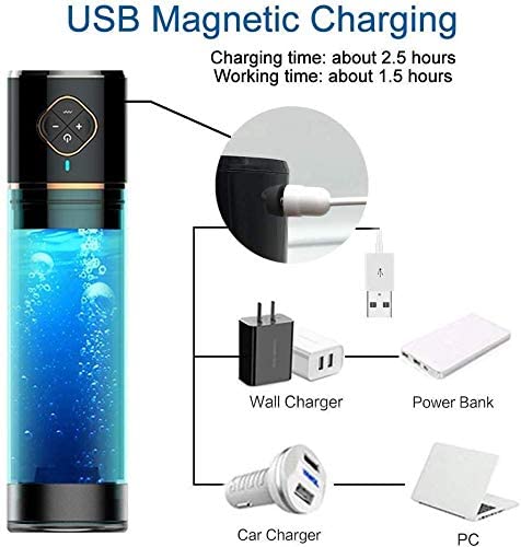 Electric Penis Pumps for Men Enlargement Extension Vacuum Suction Cups Water Bath Exercise Massager Delay Training Time Vacuum Extender Growth Device