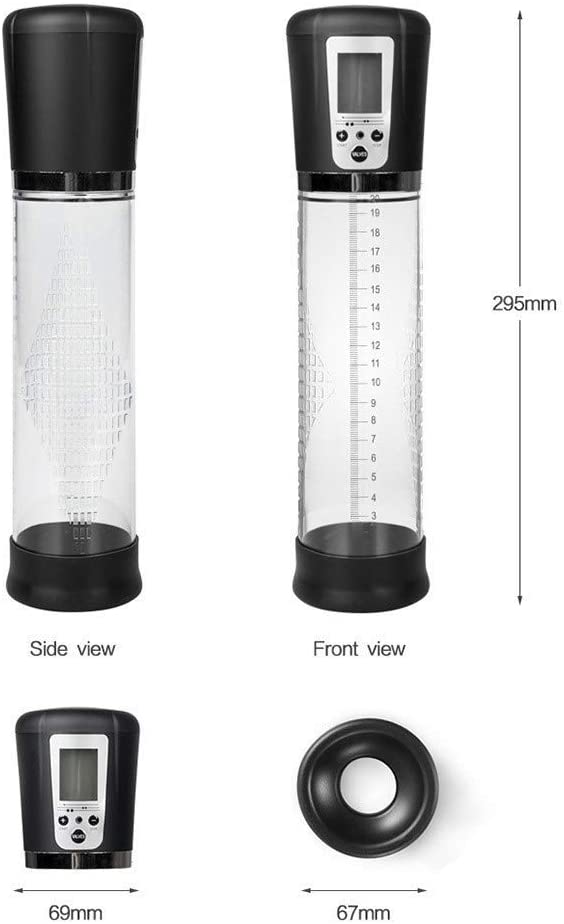 Vacuum Pump Men's Delay Trainer Electric Penis Pump,Increase Pênīle Size and Male Delay Training Tool Simulator Training Extender Exerciser