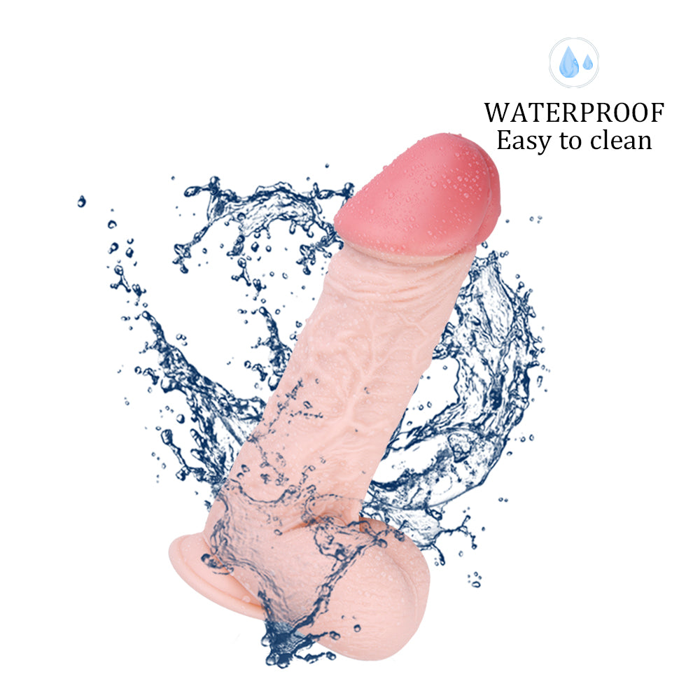 Dildo with Suction Cup Tools Adult Toys for Women Thrusting Didlo Machine for Men Thick Flexible Dildo Relaxing Massage Stick for Women Beginners