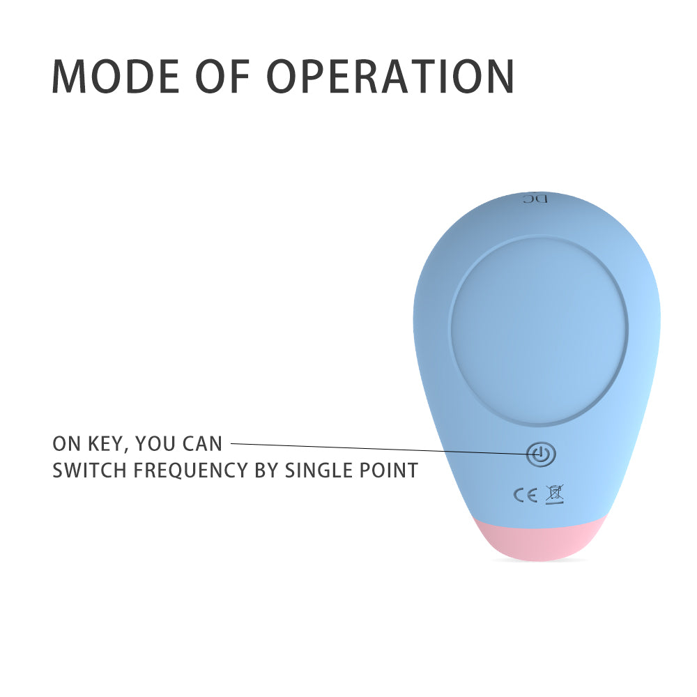 Remote control invisible clitoral stimulator