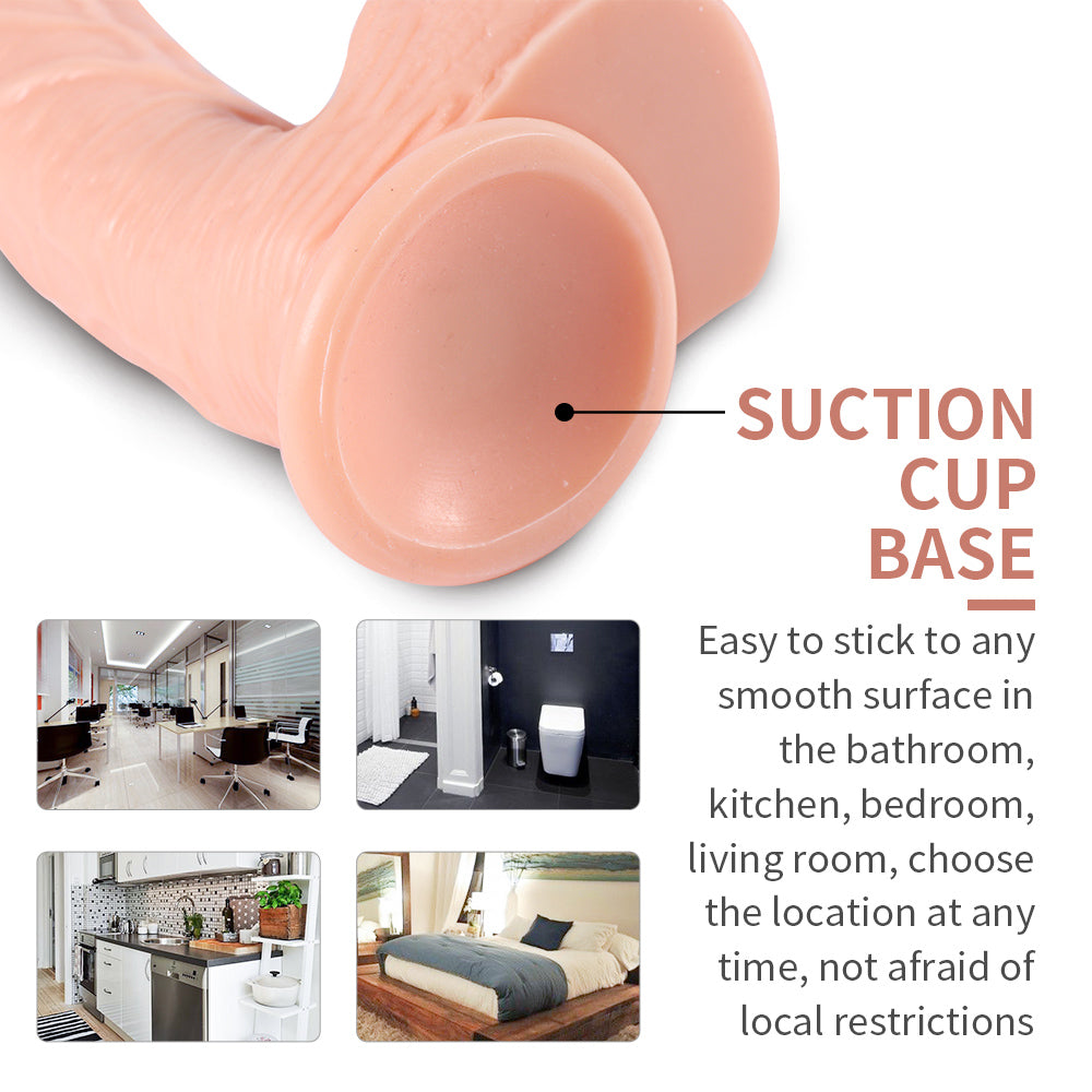 Extra Long 13 Inch Flexible Realistic Dildo
