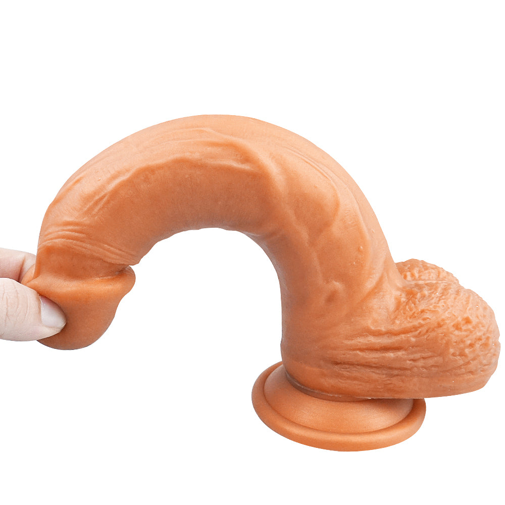 8 Inch Perfect Dildo in Flesh