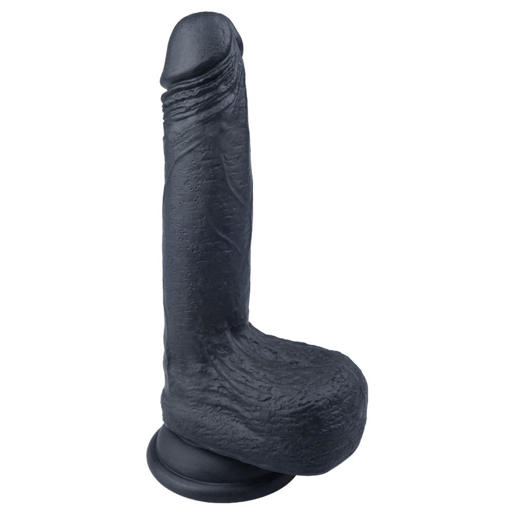 Black Realistic Suction Cup Dildo