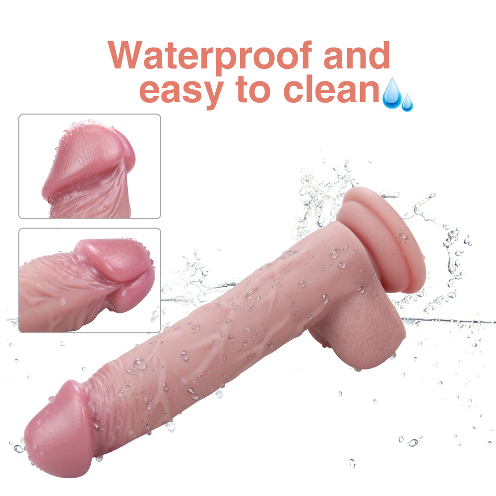 7 inch Silicone Soft Dildo