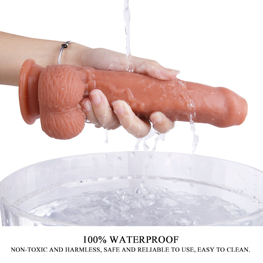 Realistic 8 inch Silicone dildo