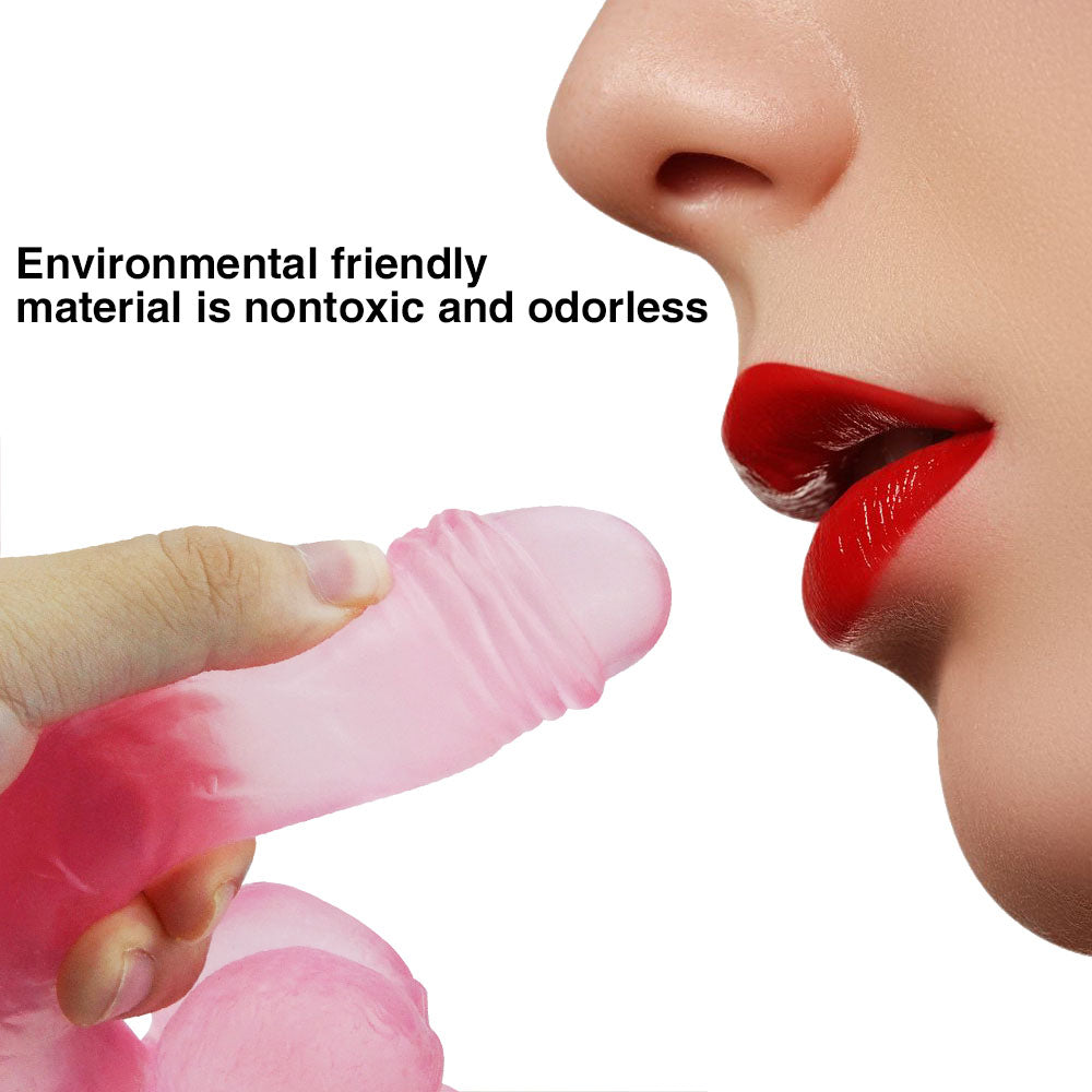 PVC 7 Inch lifelike penis dong