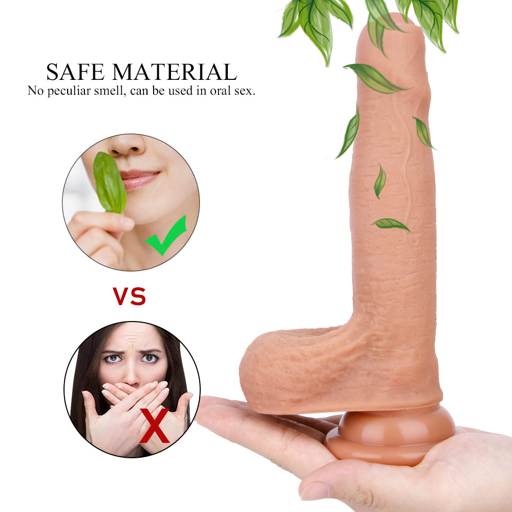 Small 7 inch Silicone Dildo