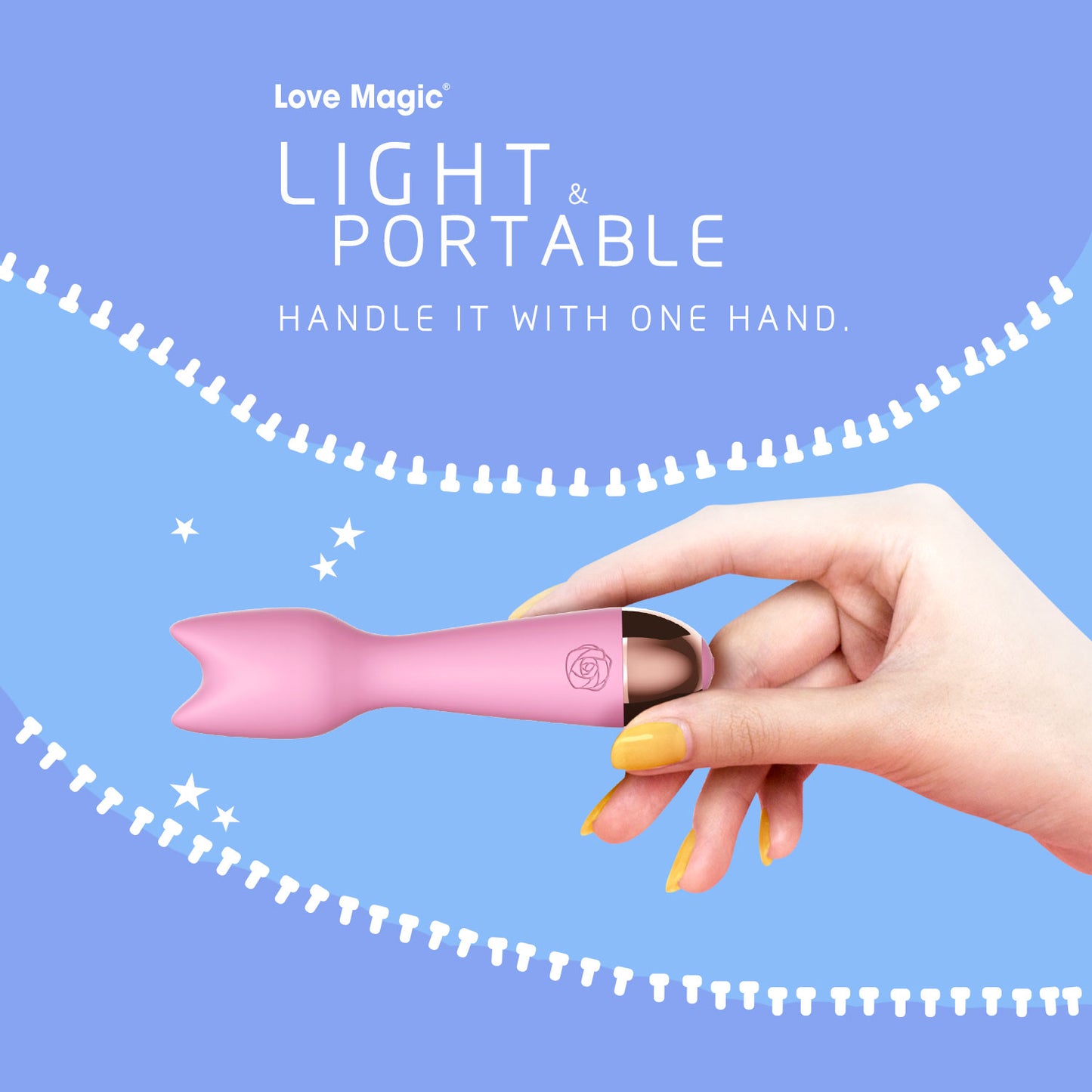 Cute cat head vibrator