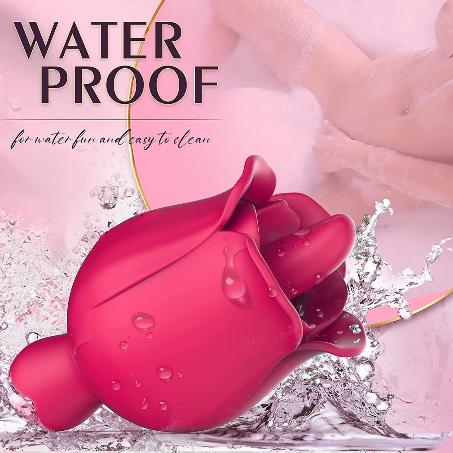 Rose Tongue Licking Vibrator