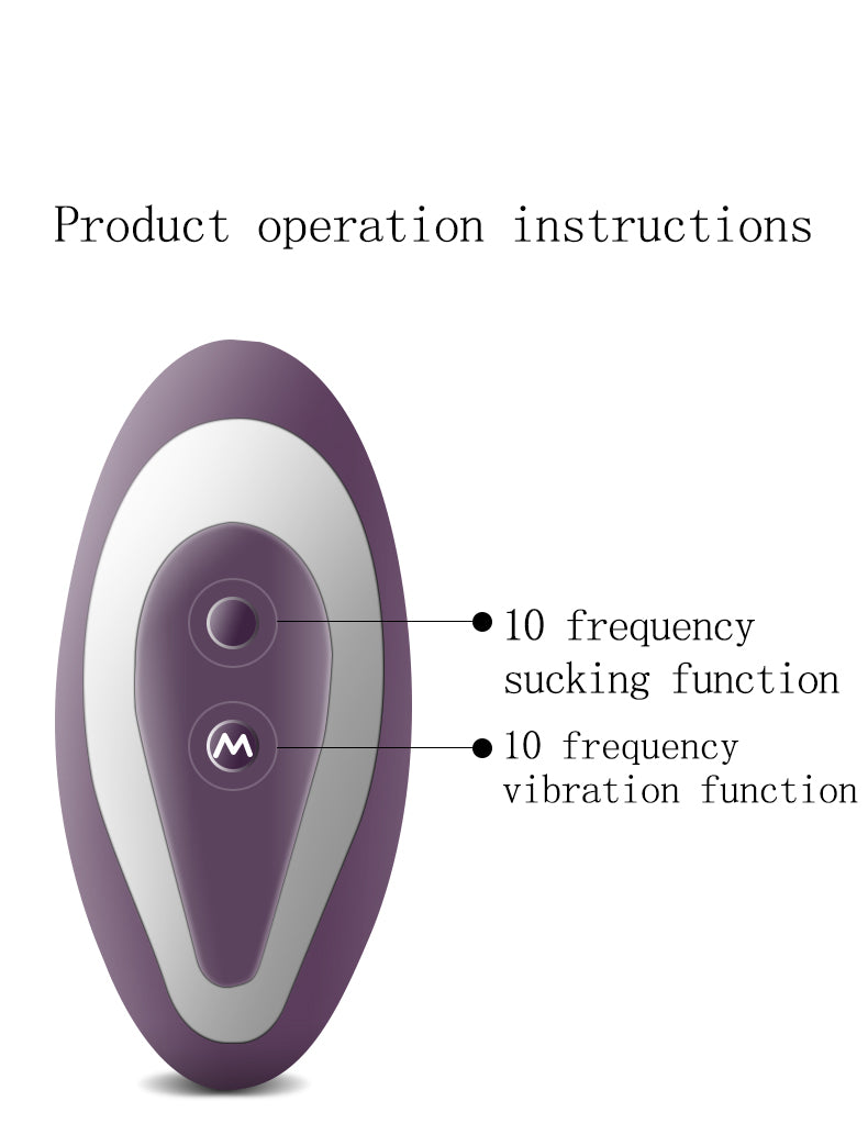 Suck Vibrator-Dark Purple
