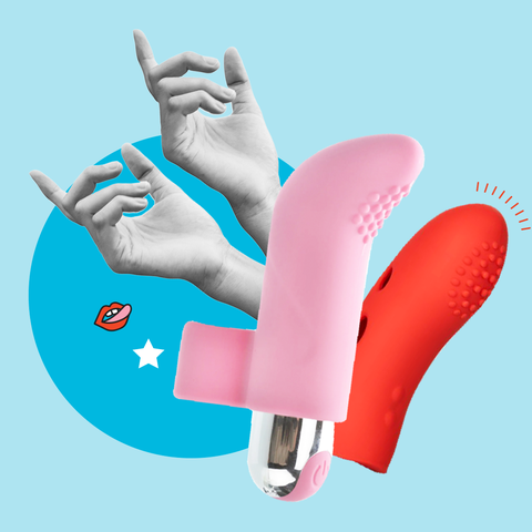 What is a finger vibrator?