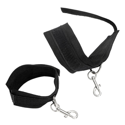 Adjustable Cuff and Strap Restraint Set