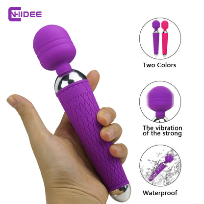 Purple Mini Wand Massager