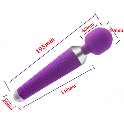 Purple Mini Wand Massager