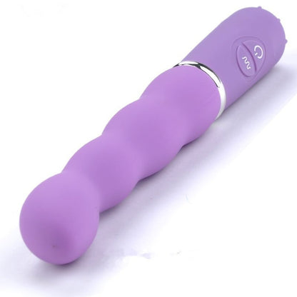 Purple Contoured Stick Vibrator