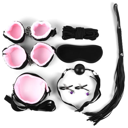 Cuff and Blindfold Accessory Set