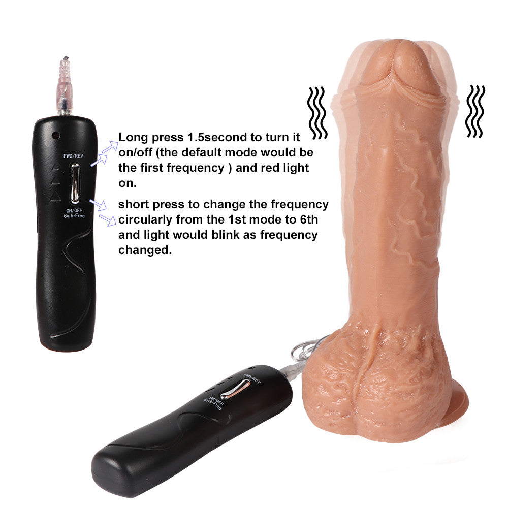 Electric Remote Control Silicone Swing Simulation Dildo