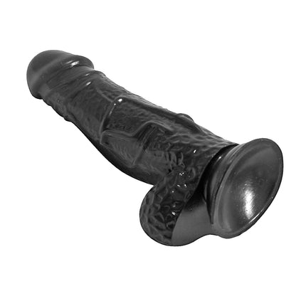 11 Inch Black Realistic Dildo