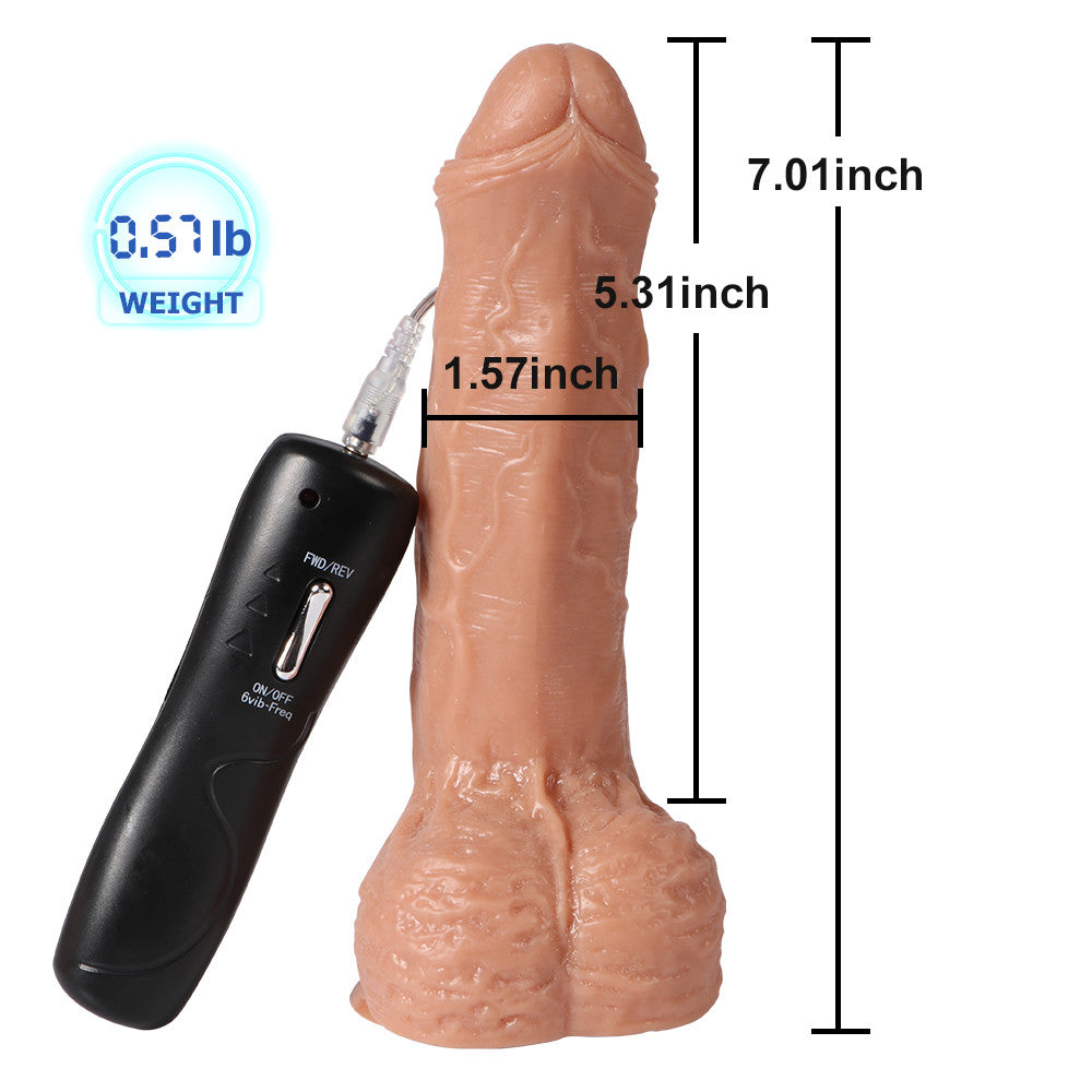 Electric Remote Control Silicone Swing Simulation Dildo